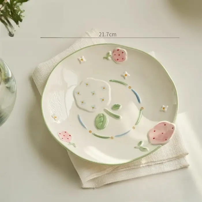 Petites vaisselle et assiettes fraîches et de haute valeur pour la maison de style nordique