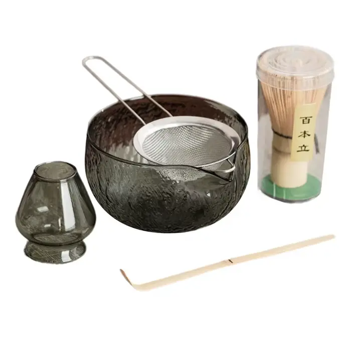 Matcha tasse bol Matcha-Kit de fabrication 5 pièces Matcha-fouet ensemble