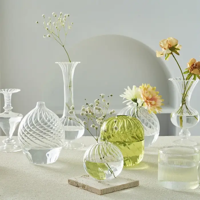 Vase Transparent moderne décor à la maison