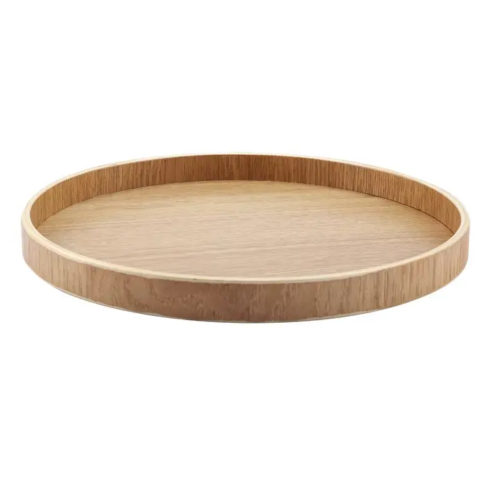Assiette de service en bois