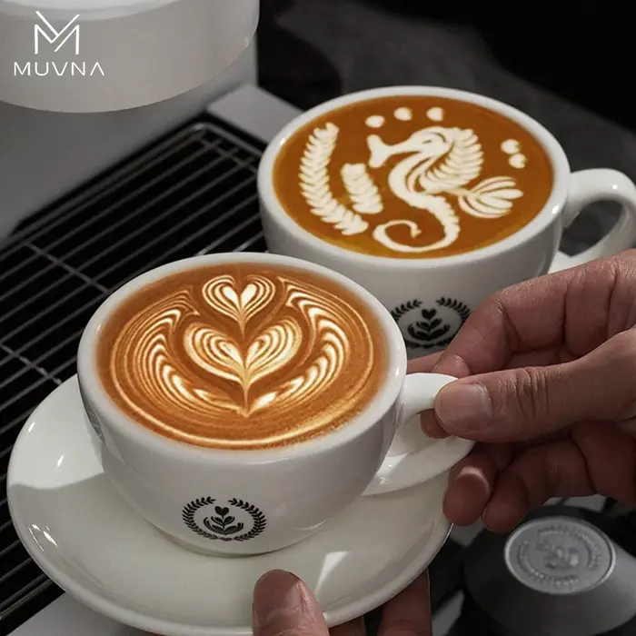 Ensemble de tasses et soucoupes à thé et expresso MUVNA 220/280 ml