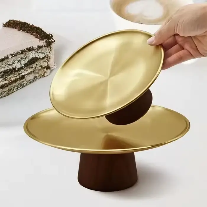 Assiettes de Table en acier inoxydable