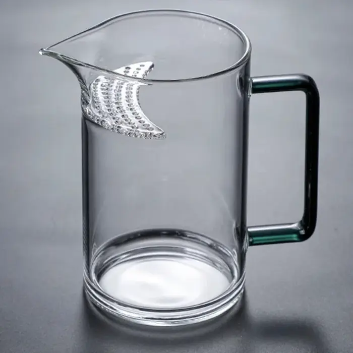 Pichet à thé en verre Borosilicate, tasse claire, séparateur de thé chinois Chahai, théière avec fil