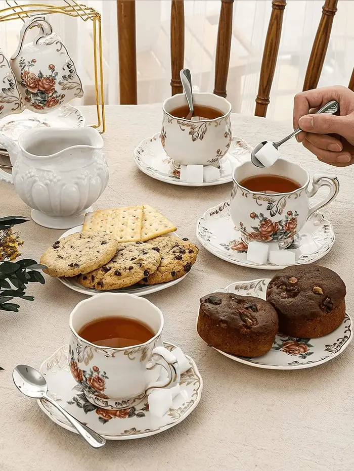 12/6/1 pièces de cuillère à expresso