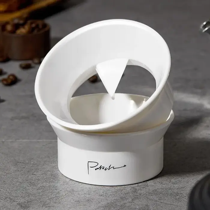 Pot à moka anti-vol avec anneau de remplissage de poudre