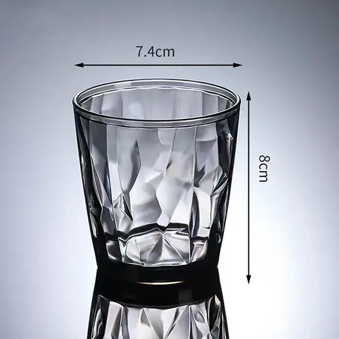 Verres à boire en acrylique de haute qualité, incassables et réutilisables, lavables au lave-vaissel