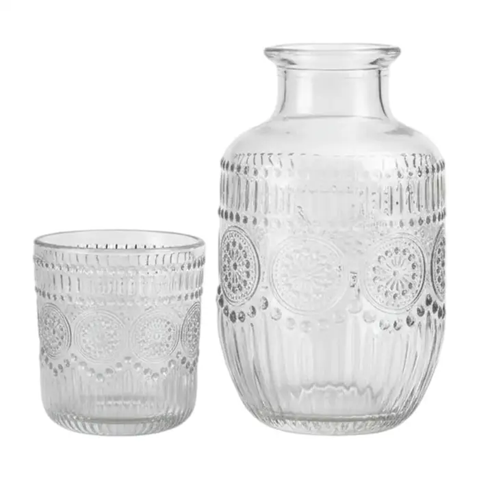 Carafe et verre à eau de 550 ml