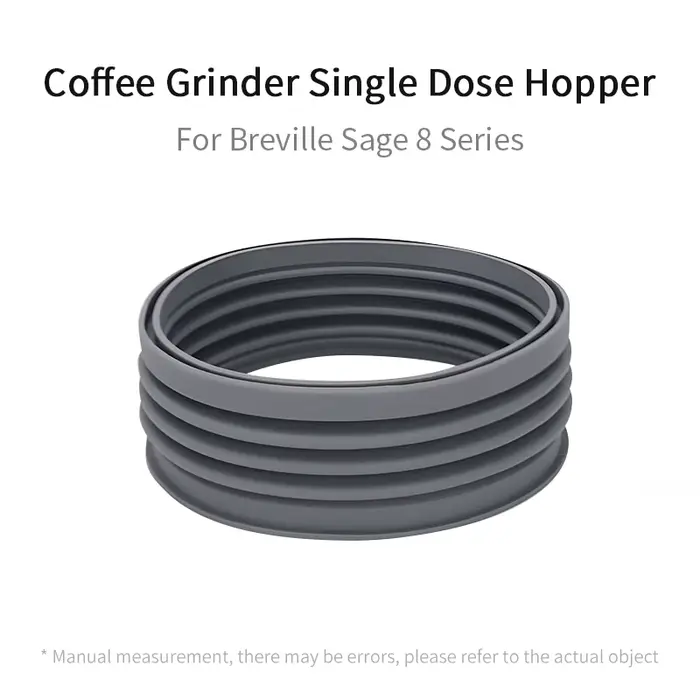 Moulin à grains de café, trémie à doseur unique pour Breville Sage 870 878 série 8, poubelle à souff