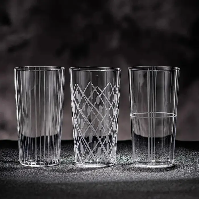 Verres à Cocktail gravés de Style japonais