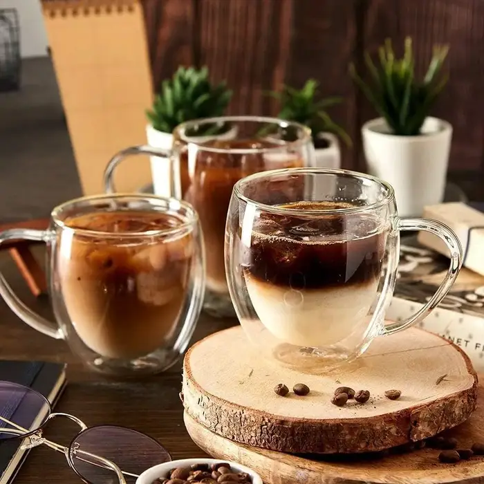 Verres à café doubles 80-450ML