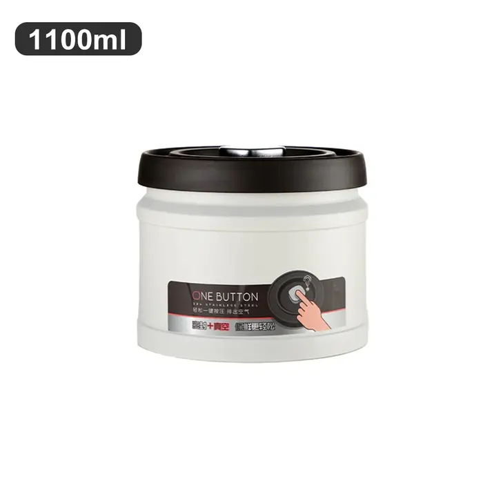 Réservoir scellé sous vide pour grains de café