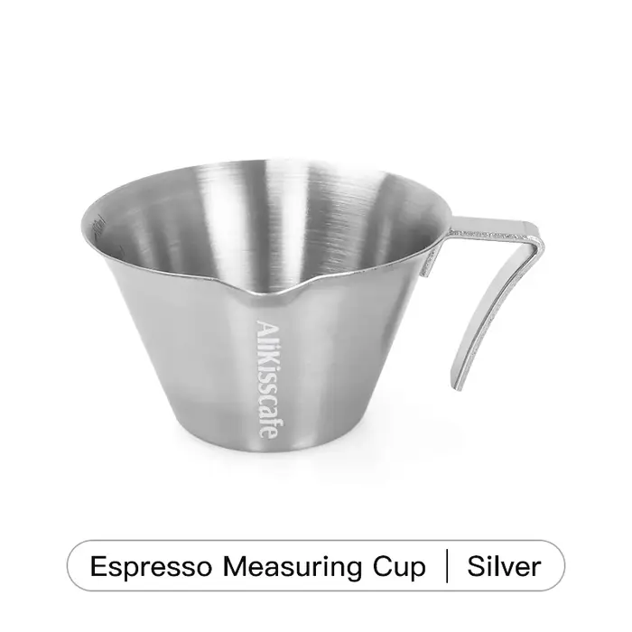 Tasse doseuse à expresso en acier inoxydable de 100ml, accessoire de cuisine pour la maison, barista