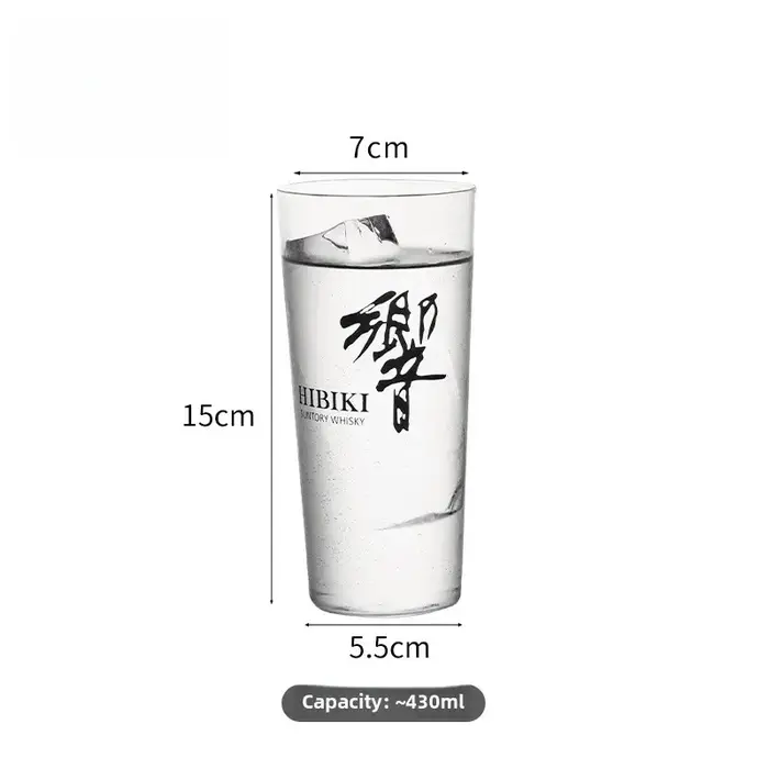 Verre Colin Transparent Ultra-fin de Style japonais