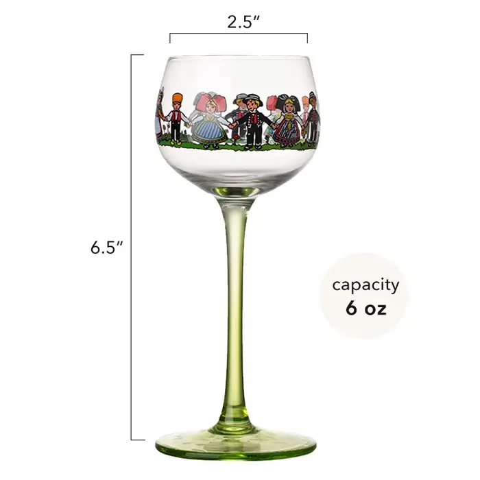 Verre à vin pour petites personnes de Style Alsace
