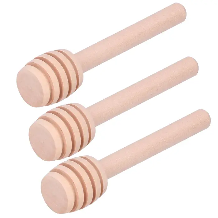 Bâtonnets de louche à miel en bois