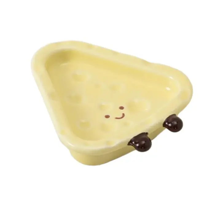 Vaisselle en forme de fromage mignon