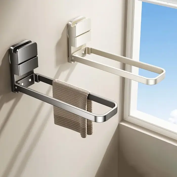 Porte-serviettes pliant