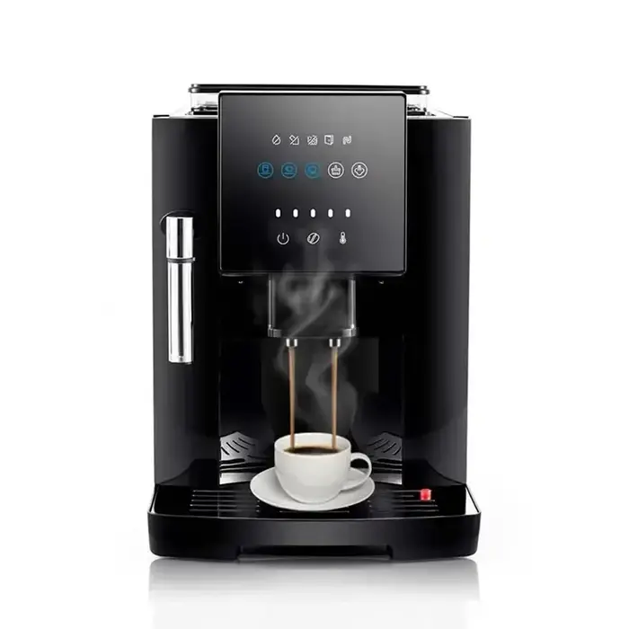 Machine à café expresso portable, automatique, électrique, pour usage domestique, commercial, bureau, barista, appareil de préparation de café