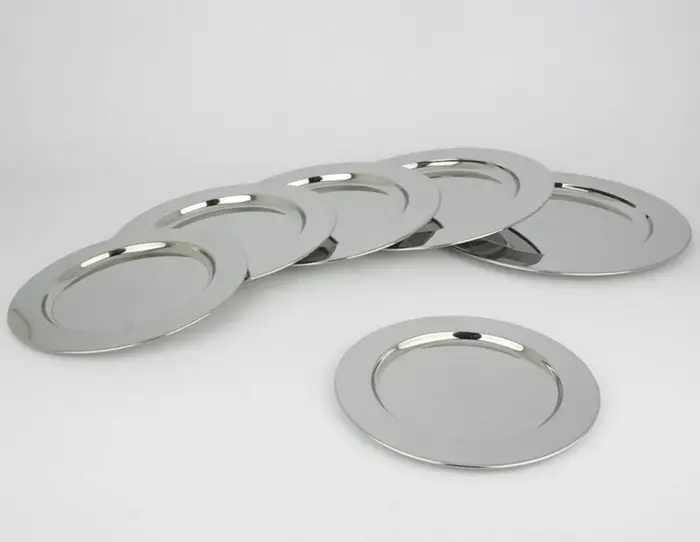 Broadside assiette à soupe polyvalente en acier inoxydable