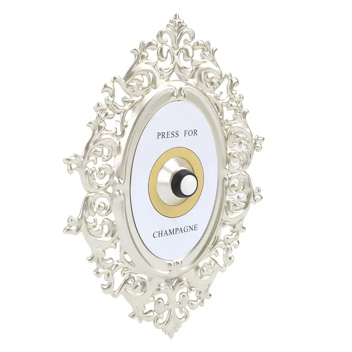 Bouton de champagne décoratif en métal, bouton de champagne rétro français pour la maison et l'hôtel