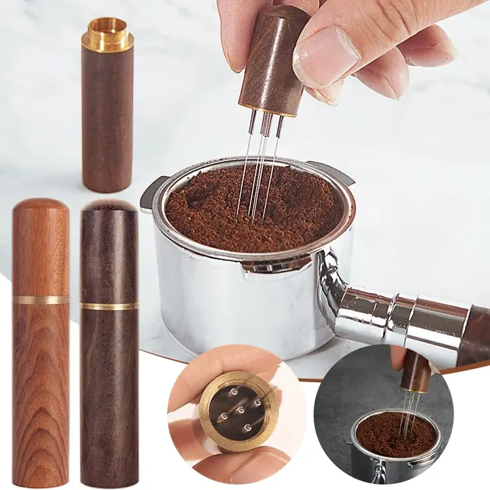 Doseur de poudre de café en acier inoxydable
