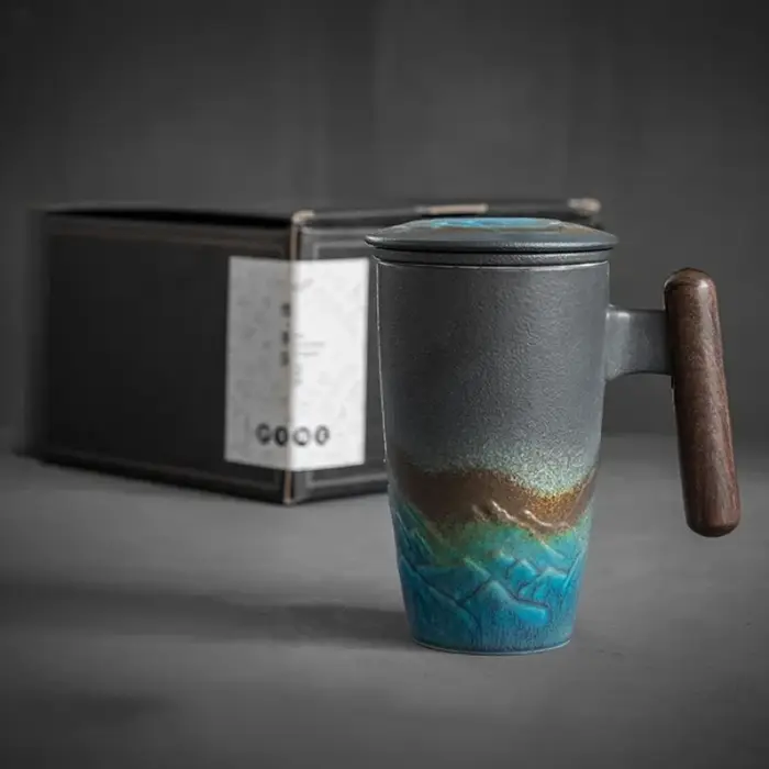 Tasse à café en céramique vintage