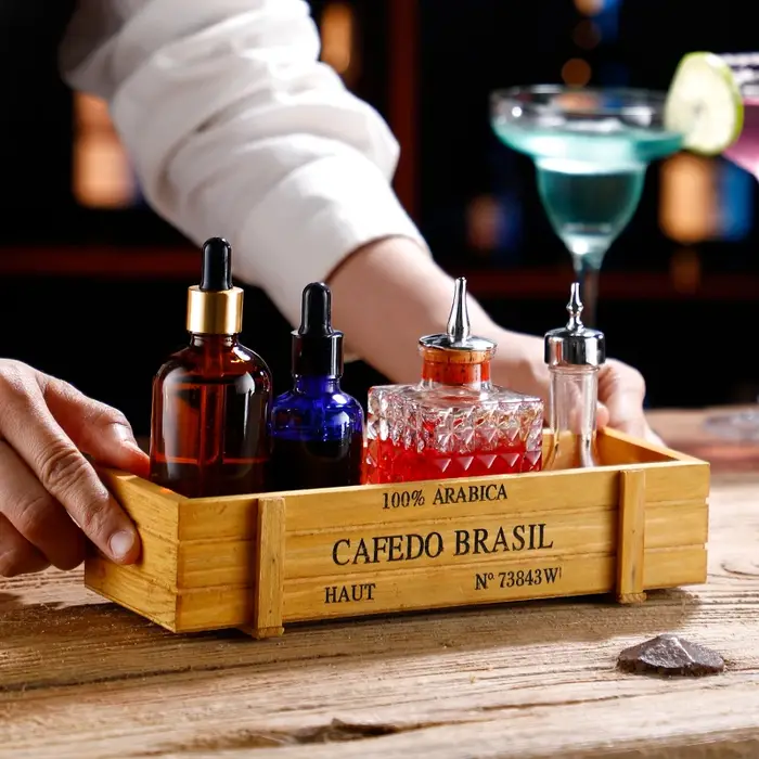 Aixiangru Boîte de rangement pour bouteilles de cocktail