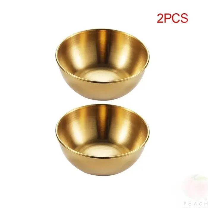 Petits plats à Sauce en acier inoxydable