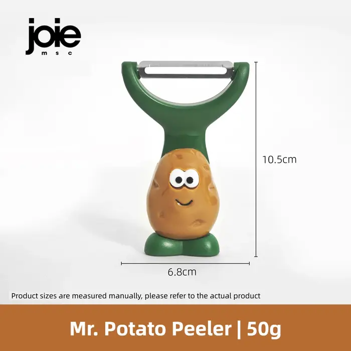 Joie éplucheur de pommes de terre en acier inoxydable