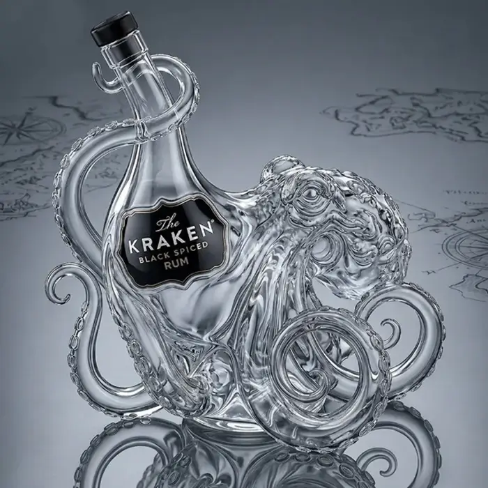 Carafe à whisky Kraken Octopus