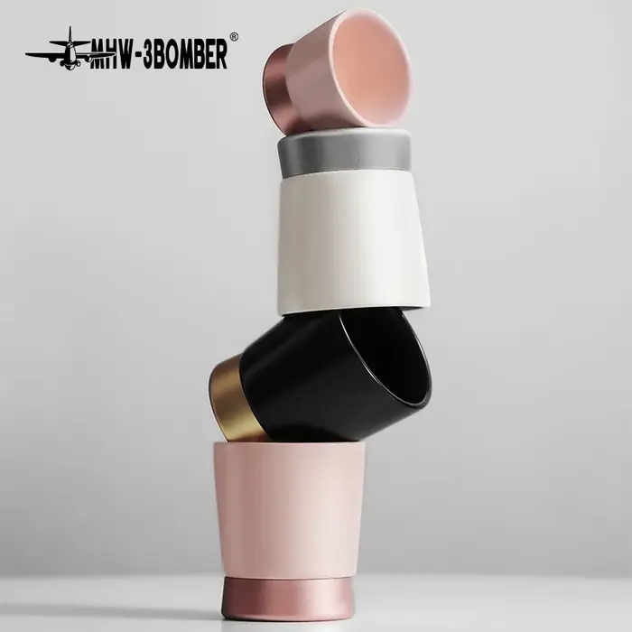 3BOMBER Cera tasse à café 80/240ml Morandi couleur tasses