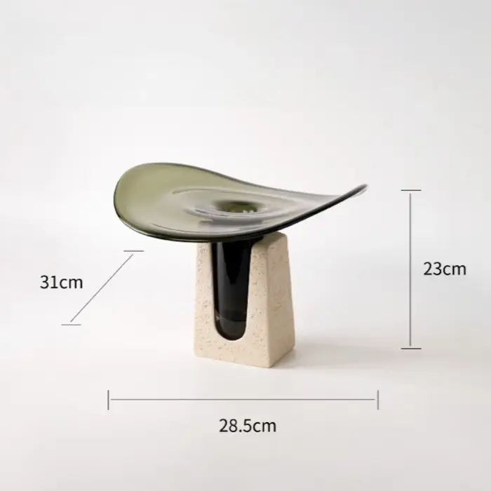 Vases en verre modernes