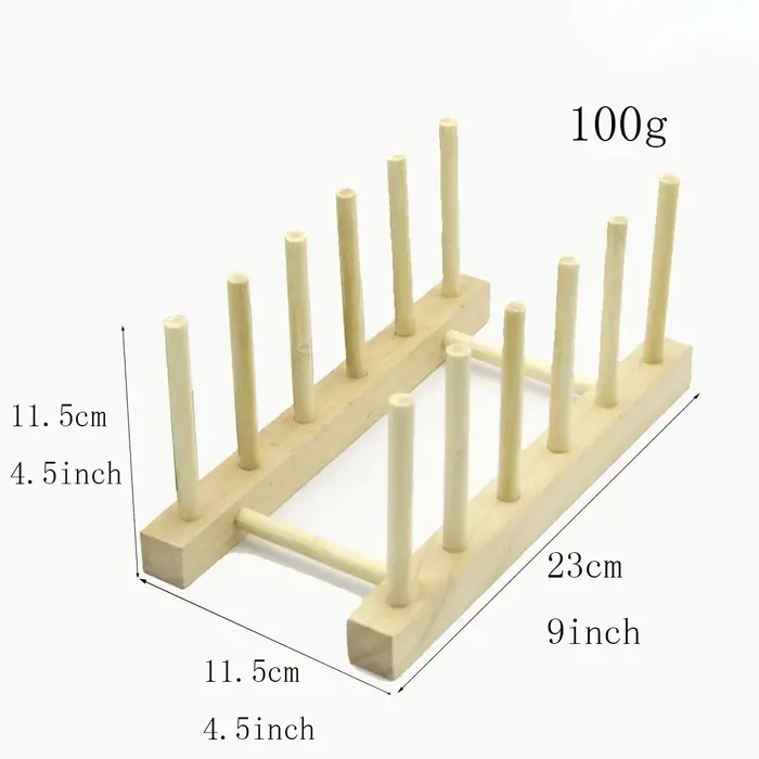 Égouttoir à vaisselle en bois