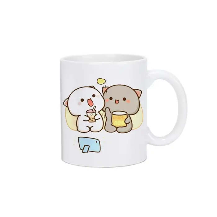 Panda Bear Bubu Dudu café lait tasse moka chat