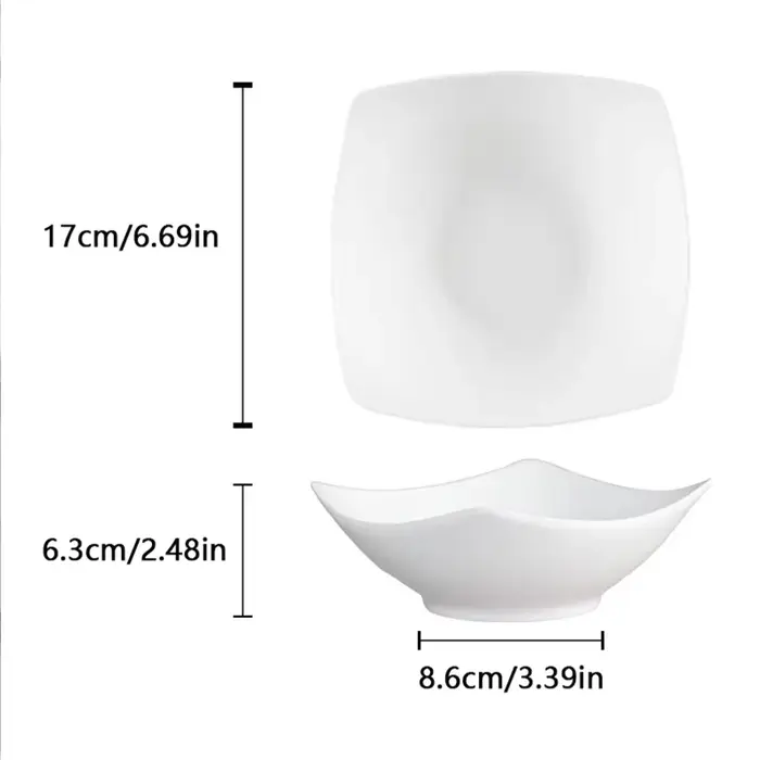 Bol à quatre pattes de forme spéciale de style créatif nordique
