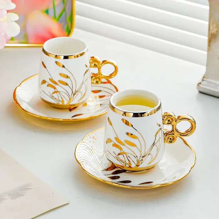 Ensemble de tasses à café en céramique