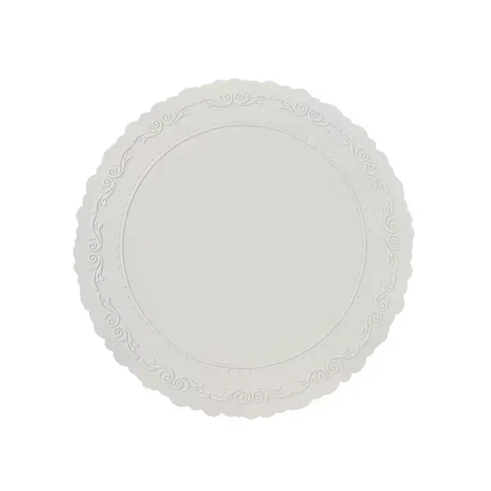Tapis de table en silicone, style rétro européen, avec relief, pour le rangement de la vaisselle, ta