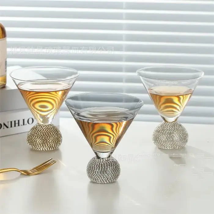 Gobelet en diamant de luxe