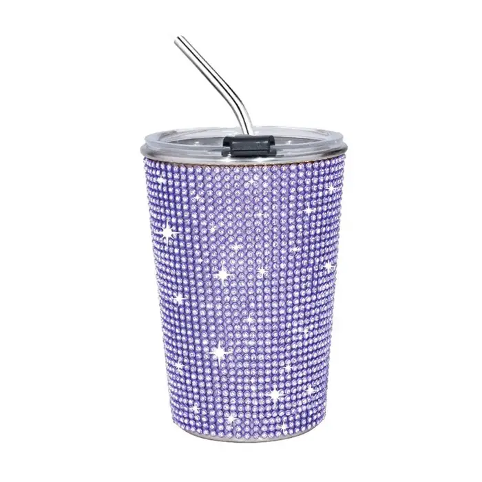 Gobelet à eau en strass de 500 ml