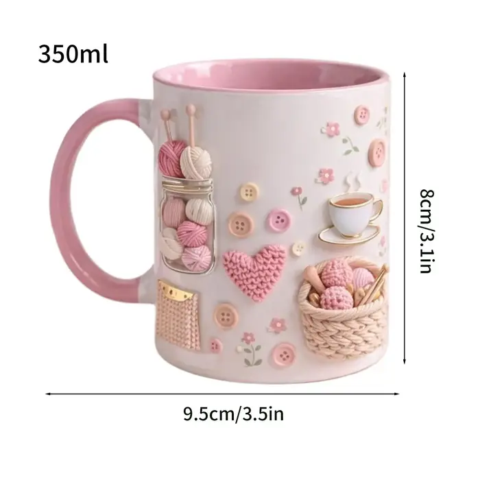 Mug à café amusant 350 ml en céramique