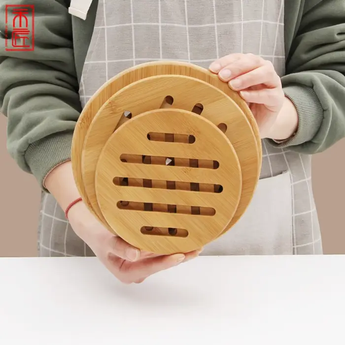 Napperon Portable, dessous de verre circulaire épais