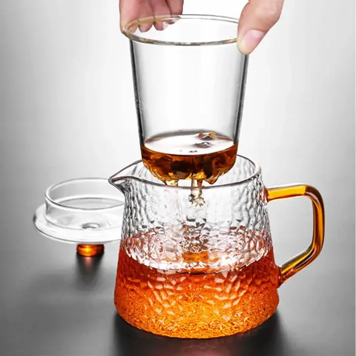 Théière Japonaise en Verre Borosilicate avec Infuseur