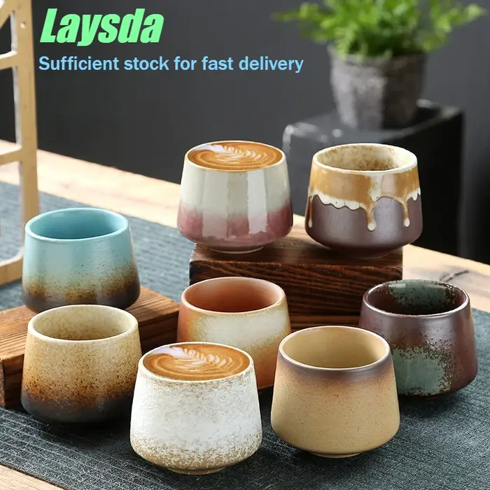 Tasse à café vintage Laysda 200 ml en céramique