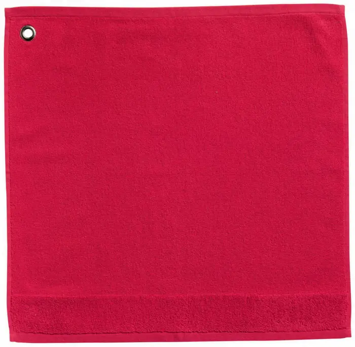 Essuie-mains oeillet Curl Geranium 50 x 50