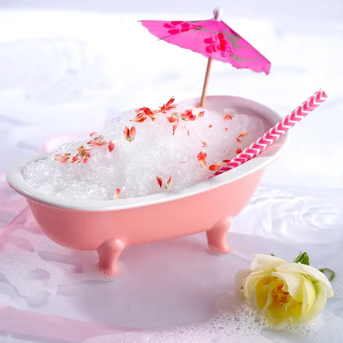 Verres à cocktail créatifs 3D MINI en forme de baignoire