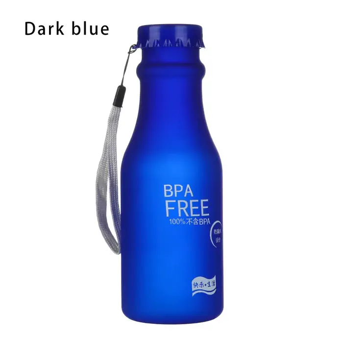 Bouteille d'eau incassable de 550ml, bouteille de sport, cyclisme, voyage, course à pied, escalade,