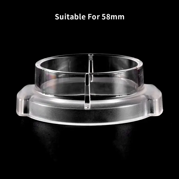 Anneau de dosage de café en poudre 51/58mm, anneau de dosage de café en poudre, filtre, accessoires 