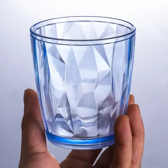 Verres à boire en acrylique incassables
