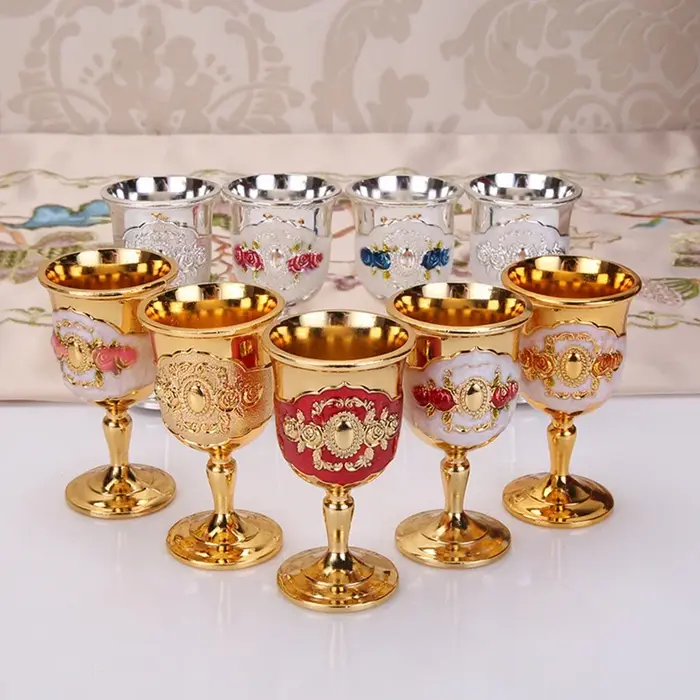 Verres à vin en alliage d'aluminium 30/40ML