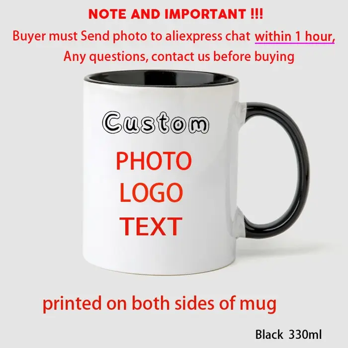 Tasse photo personnalisée, personnaliser la famille, les enfants, les amoureux, le logo, le texte, l